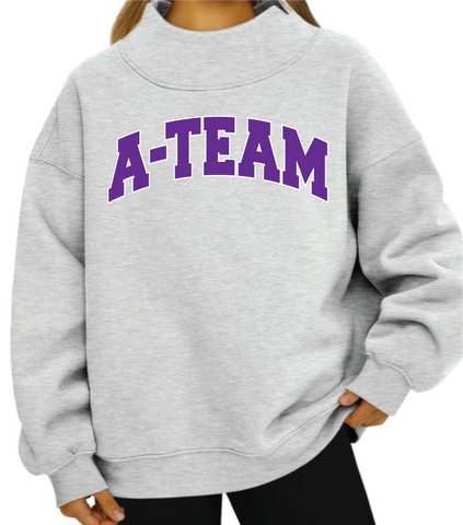 A-Team Mock Neck Sweatshirt