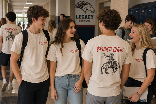 Legacy Choirs Classic Bronco TShirt