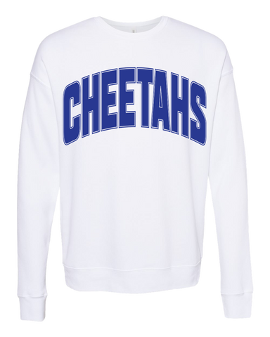 Cheetahs Oversized Crew