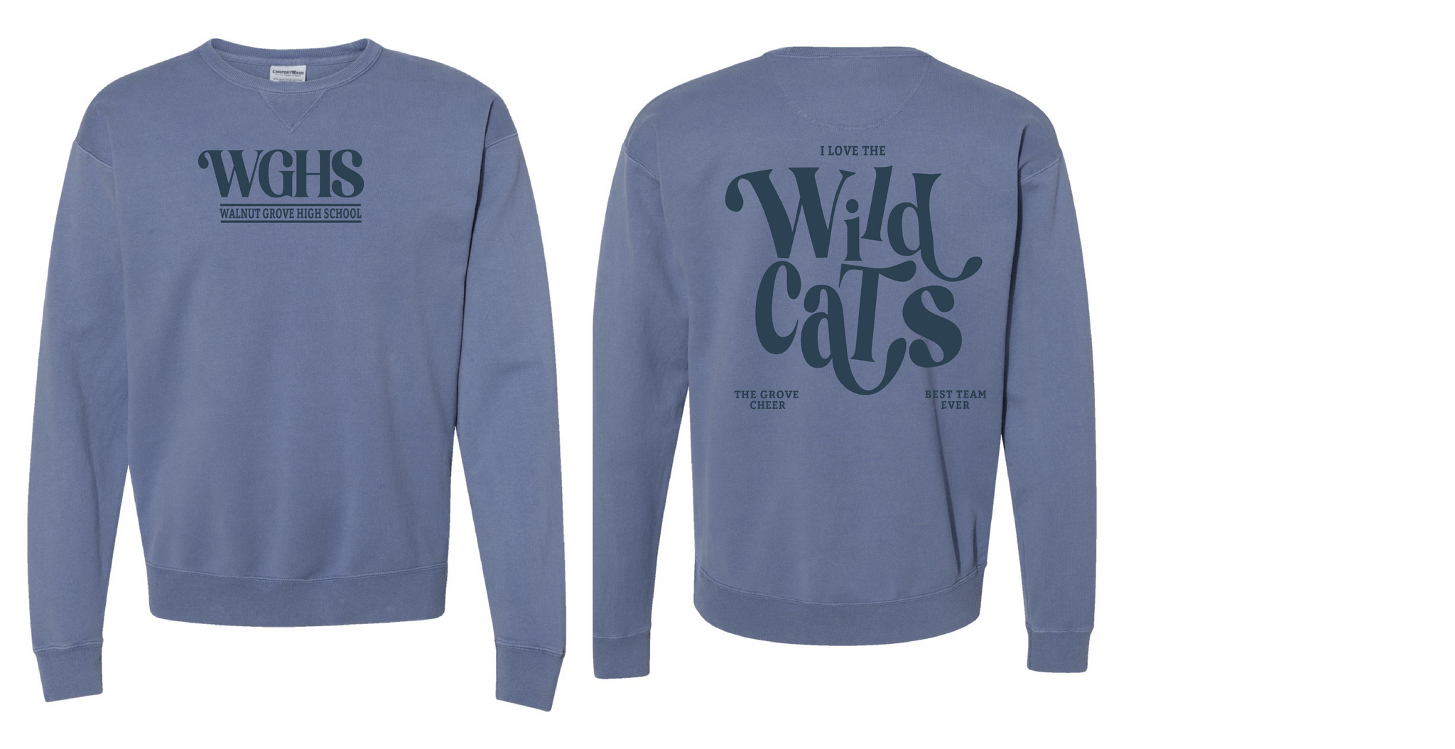 I Love The Wildcats Crewneck Sweatshirt