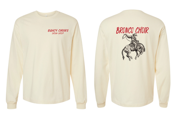 Legacy Choirs Classic Bronco Long Sleeve Tshirt