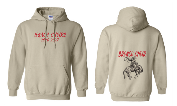 Legacy Choir Classic Bronco Hoodie