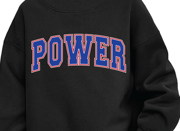 Power Mock Neck Sweatshirt