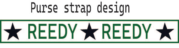 Reedy  Beaded Bag Strap