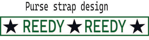 Reedy  Beaded Bag Strap