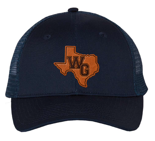 Walnut Grove Softball Leather Patch Hat