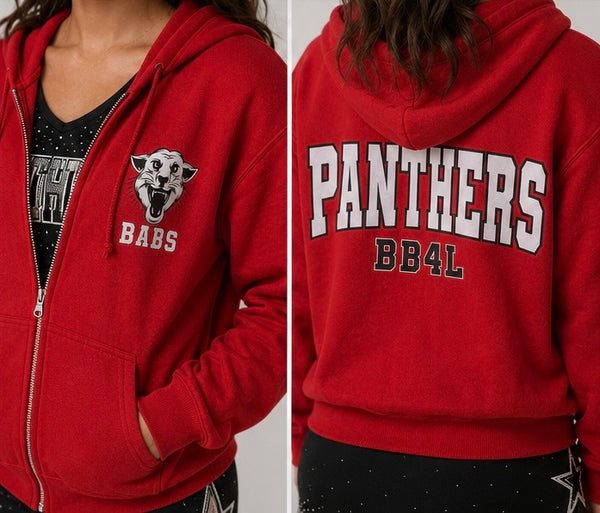 Panthers Full Zip Hoodie