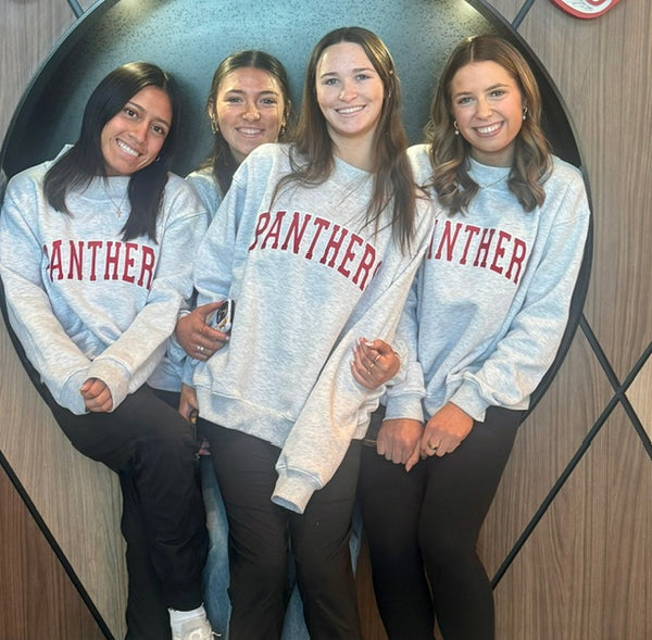 Panthers Mock Neck Sweatshirt