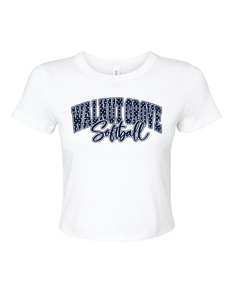 Walnut Grove Softball Baby Tee
